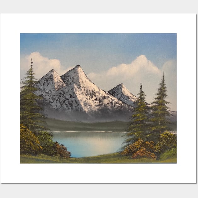 Mountain Peaks Wall Art by J&S mason